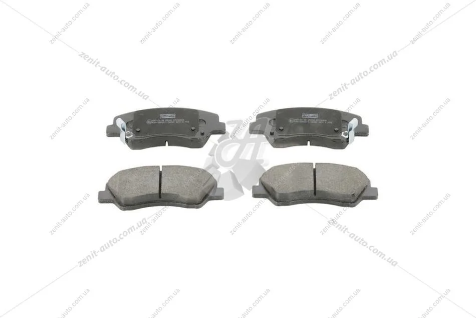 Колодки тормозные дисковые передние Hyundai Accent IV/ Kia Rio (III,IV) CHAMPION 573368CH (фото 1)