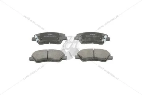 Колодки тормозные дисковые передние Hyundai Accent IV/ Kia Rio (III,IV) CHAMPION 573368CH