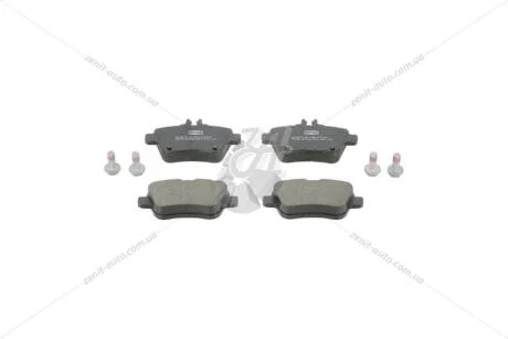 Колодки тормозные дисковые задние MB -BENZ A-CLASS (W176) CHAMPION 573370CH
