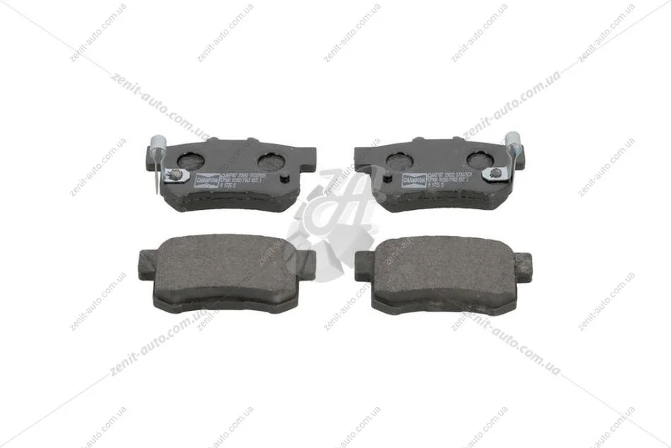 Колодки тормозные дисковые задние Honda Accord VII, Civic (VII,VIII) CHAMPION 573375CH (фото 1)