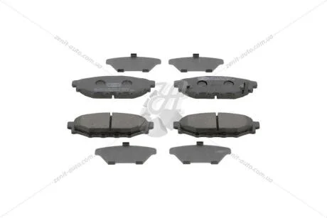 Колодки гальмівні дискові задні Subaru Forester (08-), Outback (08-) CHAMPION 573380CH