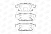 Колодки тормозные дисковые задние Suzuki SX4 (13-), Vitara (15-) CHAMPION '573384CH (фото 1)