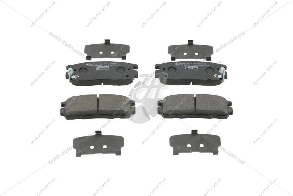 Колодки гальмівні дискові задні Chevrolet Captiva (06-)/ Opel Antara A CHAMPION 573386CH (фото 1)