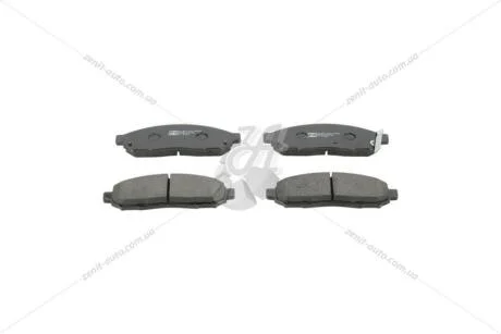 Колодки тормозные дисковые передние Nissan Leaf (10-14), Navara (04-) CHAMPION 573431CH