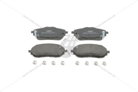 Колодки гальмівні дискові передні Toyota Auris (12-), Corolla (10-) CHAMPION 573440CH