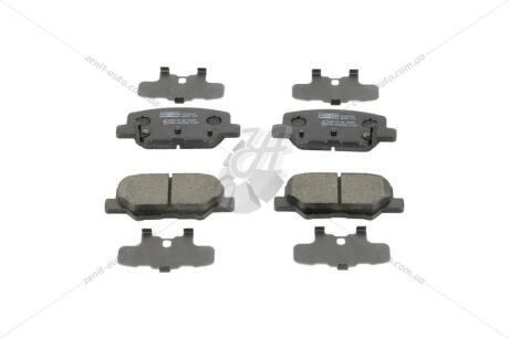 Колодки гальмівні дискові задні Mitsubishi Outlander III/ Mazda 6 (12-) CHAMPION 573442CH