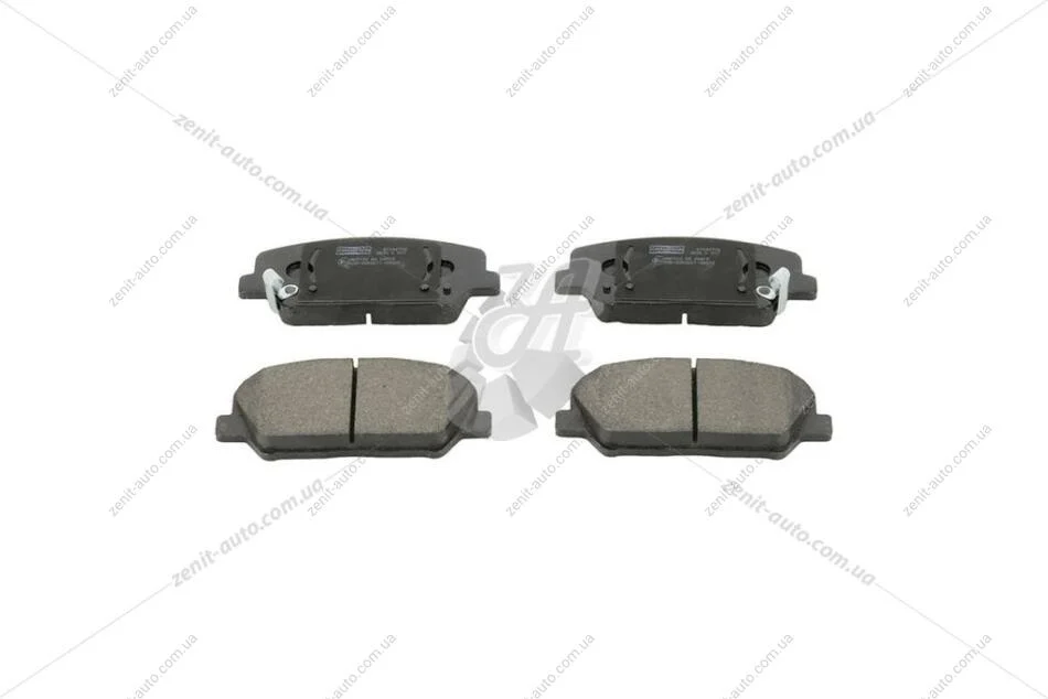 Колодки тормозные дисковые передние Kia Optima (10-), Ceed (15-)/Hyundai i30 (11-) CHAMPION 573447CH (фото 1)