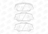 Колодки тормозные дисковые передние Kia Optima (10-), Ceed (15-)/Hyundai i30 (11-) CHAMPION 573447CH (фото 2)