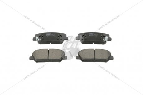 Колодки тормозные дисковые передние Kia Optima (10-), Ceed (15-)/Hyundai i30 (11-) CHAMPION 573447CH