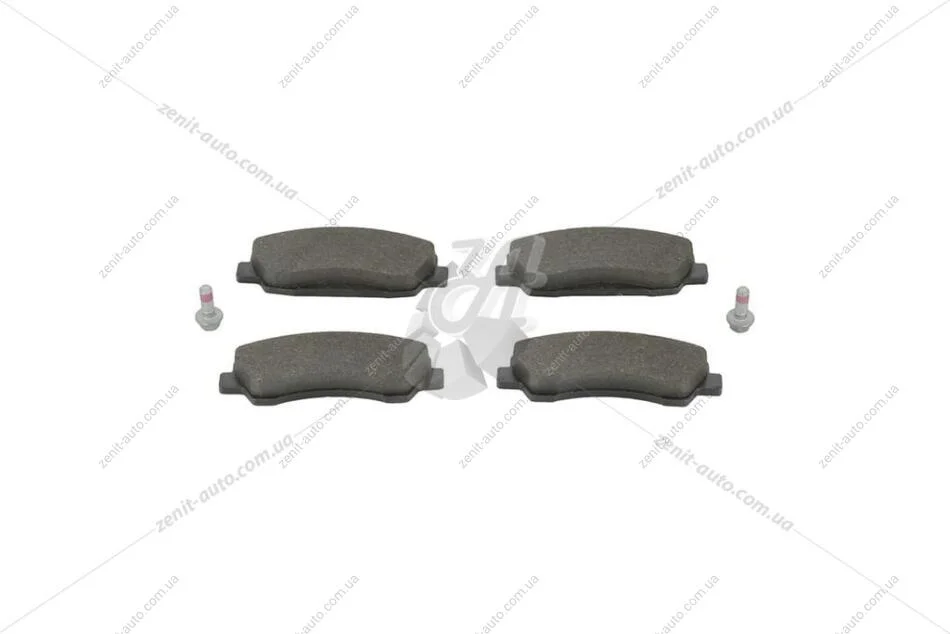 Колодки тормозные дисковые передние Citroen C4 (14-), C-ELYSEE (12-)/Peugeot 301 (12-) CHAMPION 573461CH (фото 1)