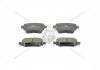 Колодки тормозные дисковые задние AUDI A1 (8X1, 8XF) CHAMPION 573603CH (фото 1)