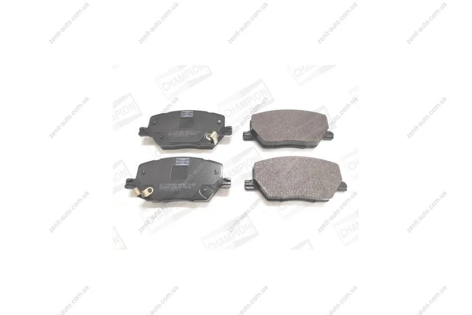 Колодки гальмівні дискові передні Fiat 500X (14-)/ Jeep Renegade (14-), Compass (17-) (573610CH) CHAMPION '573610CH (фото 1)