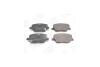 Колодки тормозные дисковые передние Fiat 500X (14-)/ Jeep Renegade (14-), Compass (17-) CHAMPION '573610CH (фото 1)