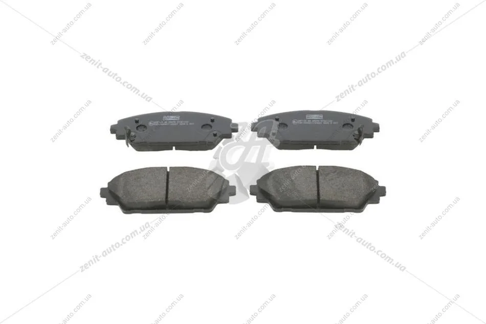 Колодки тормозные дисковые передние Mazda 3 (13-19) CHAMPION 573611CH (фото 1)