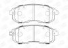 Колодки тормозные дисковые передние FIAT SEDICI (189_) 06-14|SUZUKI SX4 (EY, GY) 06- CHAMPION 573646CH (фото 2)