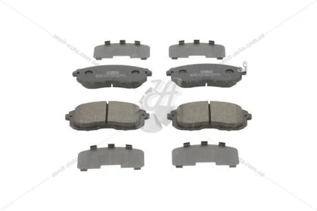 Колодки тормозные дисковые передние FIAT SEDICI (189_) 06-14|SUZUKI SX4 (EY, GY) 06- CHAMPION 573646CH