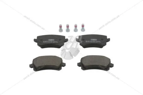 Колодки тормозные дисковые задние Audi A6 C6/ VW Passat (B6,B7), Tiguan (07-18), Jetta III CHAMPION 573667CH