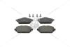 Колодки тормозные дисковые передние MERCEDES-BENZ C-CLASS (W205) 13-, C-CLASS T-Model (S205) 14- CHAMPION 573671CH (фото 4)