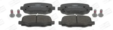 Колодки гальмівні дискові задні Fiat 500X (14-)/ Jeep Renegade (14-), Compass (20-) (573693CH) CHAMPION '573693CH