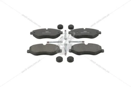 Колодки тормозные дисковые передние MB Sprinter (06-)/ VW Crafter (06-) CHAMPION 573727CH