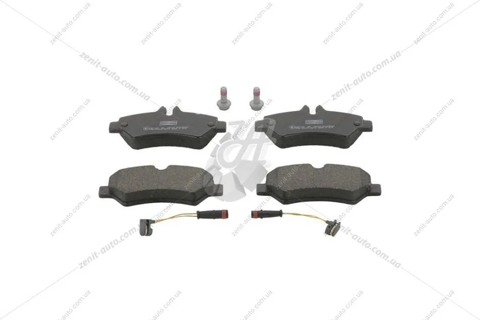 Колодки тормозные дисковые задние MB Sprinter (06-)/ VW Crafter (06-) CHAMPION 573729CH (фото 1)