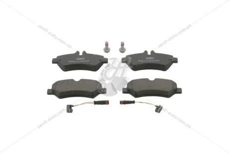 Колодки тормозные дисковые задние MB Sprinter (06-)/ VW Crafter (06-) CHAMPION 573729CH