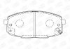 Колодки тормозные дисковые передние HYUNDAI i30 (FD) 07-12, i30 Estate (FD) 07-12 CHAMPION 573730CH (фото 2)