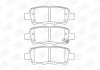Колодки гальмівні дискові задні Nissan Qashqai/ x-Trail/ Renault Koleos (01-) CHAMPION 573754CH (фото 2)