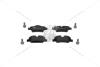 Колодки тормозные дисковые задние MINI MINI (F55) 13-, MINI (F56) 13-, MINI Convertible (F57) 14- CHAMPION 573763CH (фото 2)
