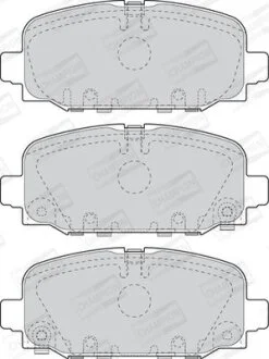 Колодки гальмівні дискові задні Jeep Compass (16-) (573824CH) CHAMPION '573824CH