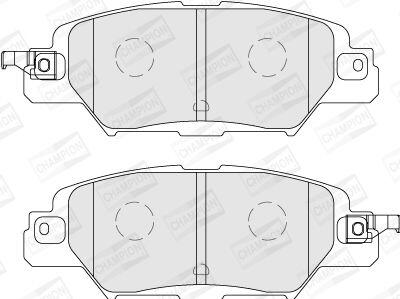Колодки тормозные дисковые задние Mazda CX-5 (14-) CHAMPION '573858CH
