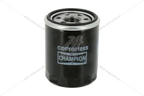 Фільтр масляний Kia Sorento I 2.4i, 2.5i/ Fiat Doblo (10-) 1.4i, 500 (07-) 1.2i, 1.4i CHAMPION COF100128S