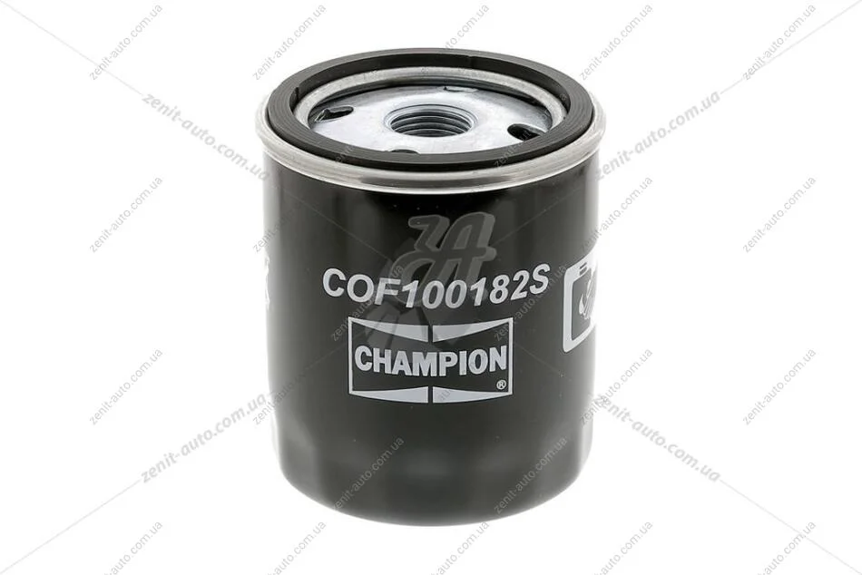 Фільтр масляний Mazda CX-5 2.2d, CX-7 2.5i/ Ford Focus (II-IV), Fiesta VI, VII CHAMPION COF100182S (фото 1)