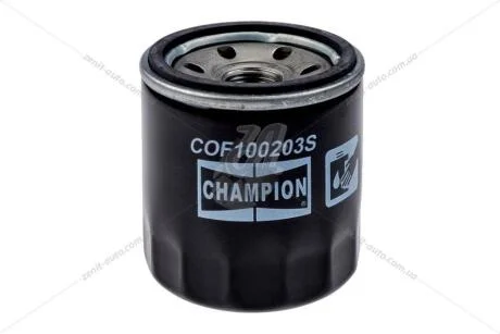 Фильтр масляный CHEVROLET AVEO (08-) 1.2i (COF100203S) CHAMPION 'COF100203S