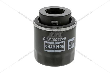 Фільтр масляний Audi A1, A3/Skoda Octavia II, Fabia II, Superb II/VW Jetta, Tiguan, Passat B6, Golf V 1.2, 1.4 TFSI CHAMPION COF100622S