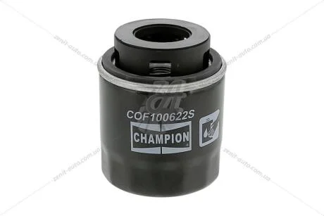 Фильтр масляный Audi A1, A3/Skoda Octavia II, Fabia II, Superb II/VW Jetta, Tiguan, Passat B6, Golf V 1.2, 1.4 TFSI CHAMPION COF100622S