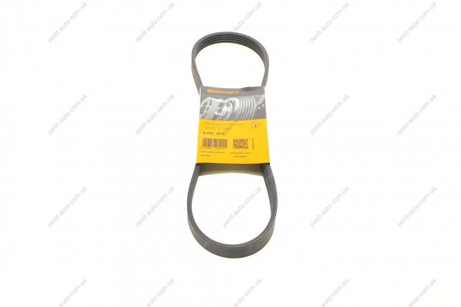 Ремень поликлиновый Daewoo Lanos 1,5i ContiTech Contitech 5PK875 (фото 1)