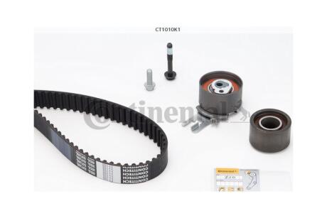 Комплект ременя ГРМ Volvo S40 S60 S80 C70 V70 XC60 XC70 XC90 2,0-2,4D 06> Contitech CT1010K1