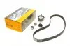 Комплект ременя ГРМ Ford Fiesta Fusion 1,25i 1,4i 1,6i >04/05, Focus II 1,4i 1,6i >04/05 ContiTech Contitech CT881K2 (фото 1)