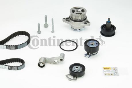 Комплект ремня ГРМ с помпой VW Golf IV Bora 1,6i 16V 1,6FSI 16V Contitech CT957WP2 (фото 1)