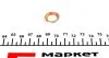 Кільце ущільнювальне пробки маслосливного Nissan CORTECO 005568H (фото 1)