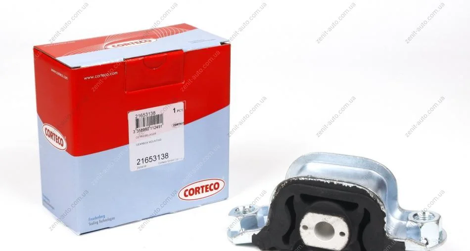 Опора КПП задняя Citroen Jumper bus (02-) CORTECO 21653138 (фото 1)