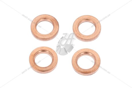 Кільце ущільнювальне форсунки мідне VAG (компл. 4шт) CORTECO '49430662