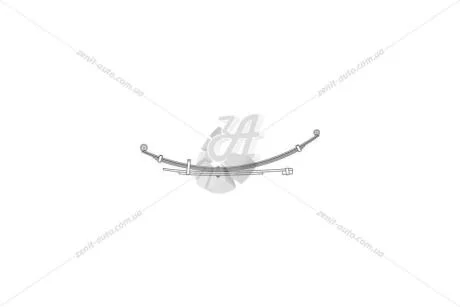 Рессора задняя (кол-во листов 4+2) 70x515/685 HD для 10.360.350.00 Mitsubishi L200 (06-16) (10.360.410.00) CS Germany '1036041000