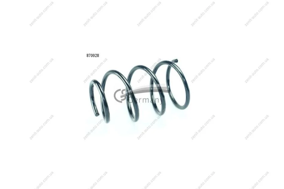 Пружина подвески передняя (кратно 2) Kia Ceed (06-)/Hyundai i30 1.6CRDI, 2.0 (07-) (14.870.928) CS Germany '14.870.928 (фото 1)