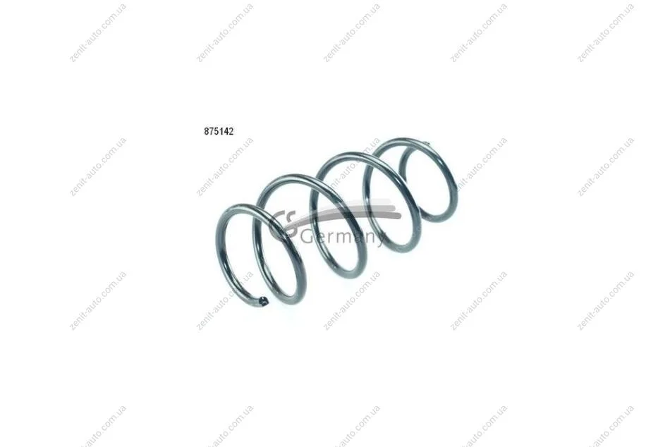Пружина подвески передняя (кратно 2) Skoda Octavia III Combi 1.6TDI (12-20) (14.875.142) CS Germany '14.875.142 (фото 1)