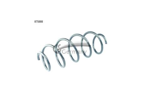 Пружина подвески передняя (кратно 2) Citroen C-Elysee/Peugeot 301 (12-) 1.6 Hdi (14.875.888) CS Germany '14875888