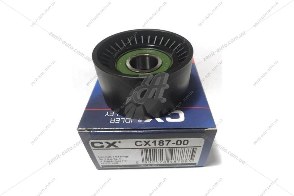 Ролик натяжний ременя Nissan Qashqai / Qashqai +2 I (J10, Jj10) (07-13) CX CX187-00 (фото 1)