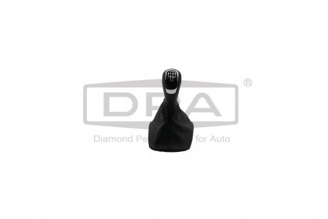 Ручка КПП с пыльником черный 5 ступ DPA 77111642302 (фото 1)