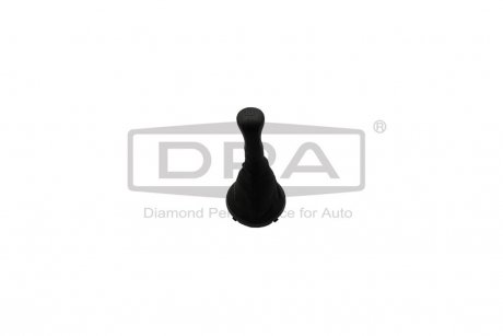 Чохол Куліси (чорний) з ручкою перемикання (черн 5ступ) Skoda Fabia (06-14), Roomster (06-15) DPA 87110767802 (фото 1)